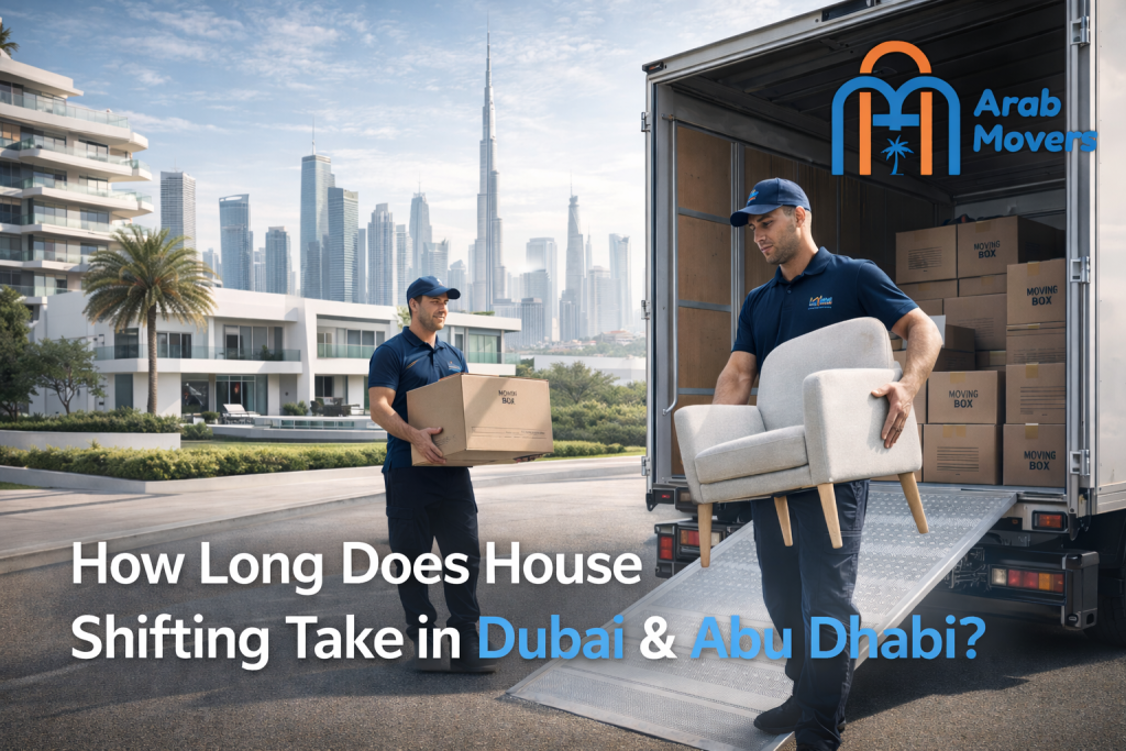How Long Does House Shifting Take in Dubai & Abu Dhabi?