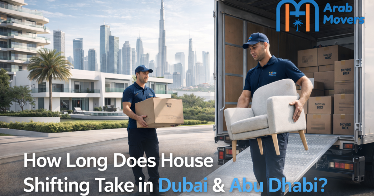 How Long Does House Shifting Take in Dubai & Abu Dhabi?