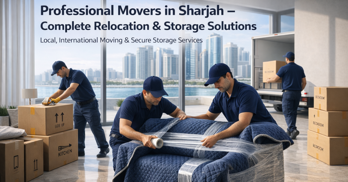 Best Movers in Sharjah – Local, International & Storage Services
